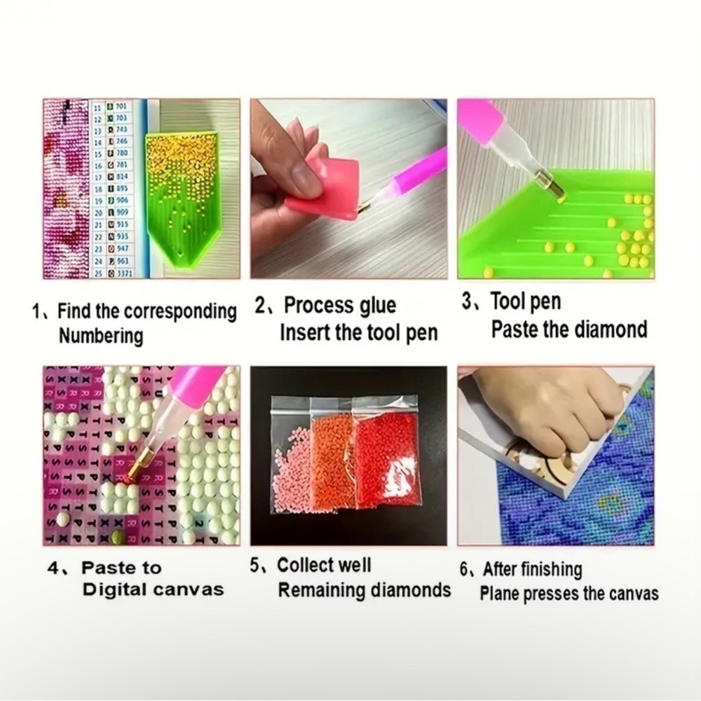 Horror Movie Character DIY Diamond Art Painting Kit - Picture 6 of 6